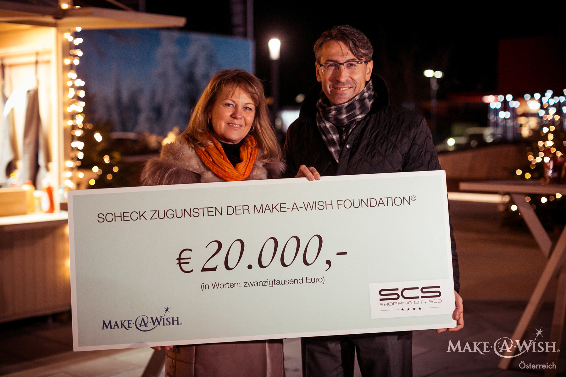 20.000 € von unserem Partner SCS