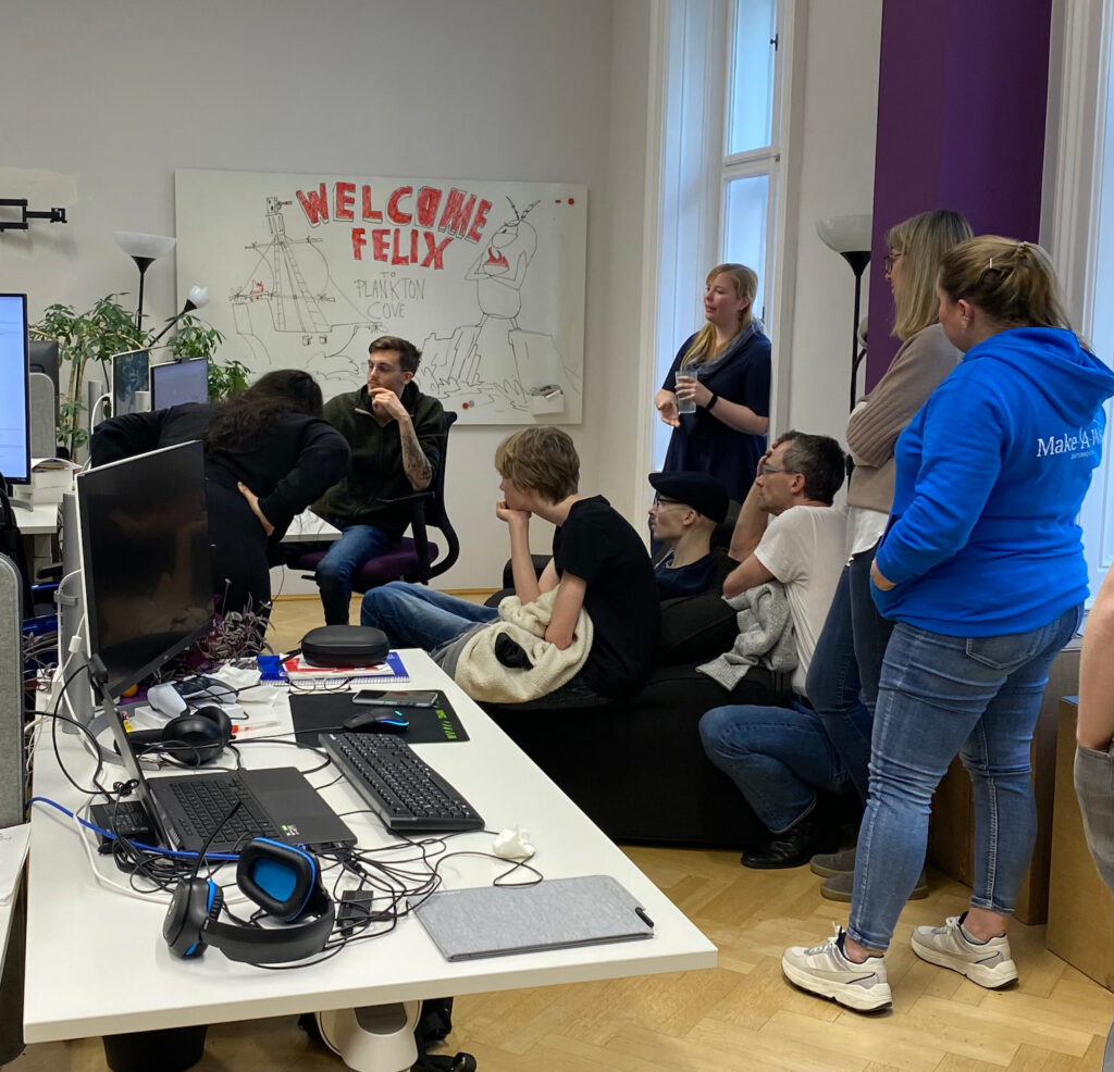 make-a-wish-oesterreich-herzenswuensche-wunschkind-erfuellt-felix-videospielentwicklung01