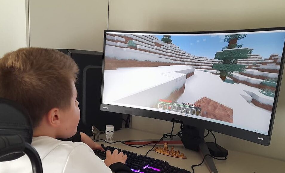 florian mit seinem computer